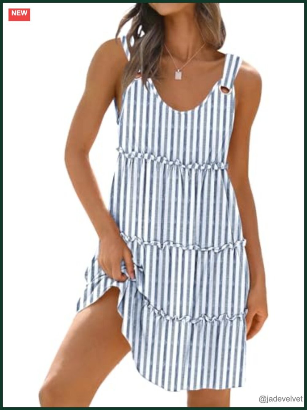 Summer Dresses for Women 2026 Sundresses Sleeveless Beach Cover Up Casual Sun - Picture 1 of 6